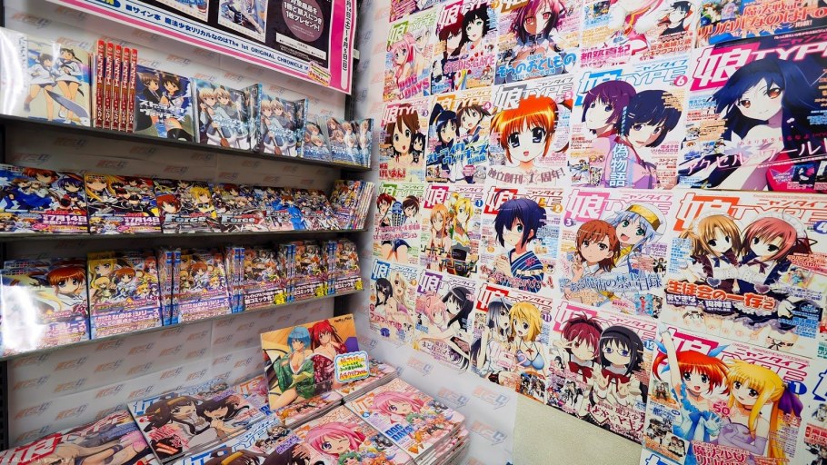 Токио Акихабара в манге