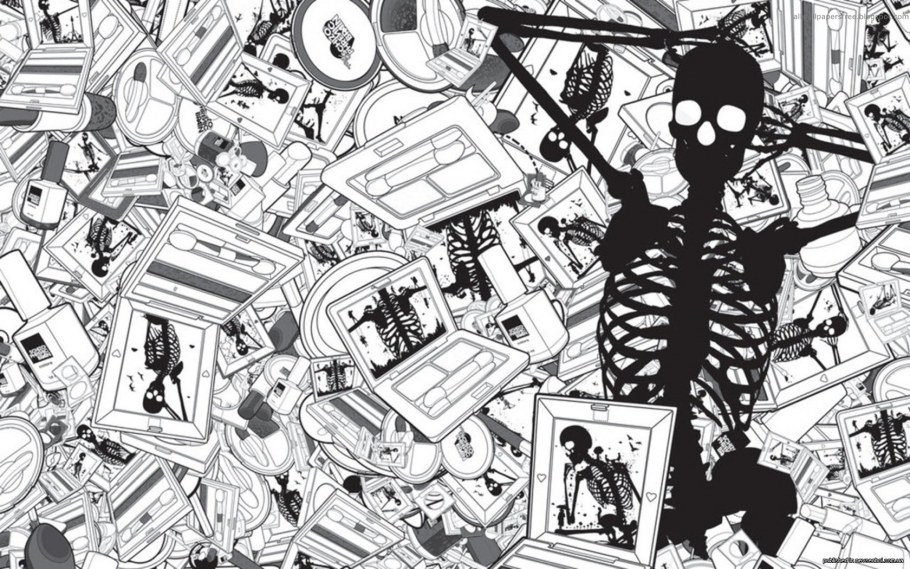 Фон из страниц манги