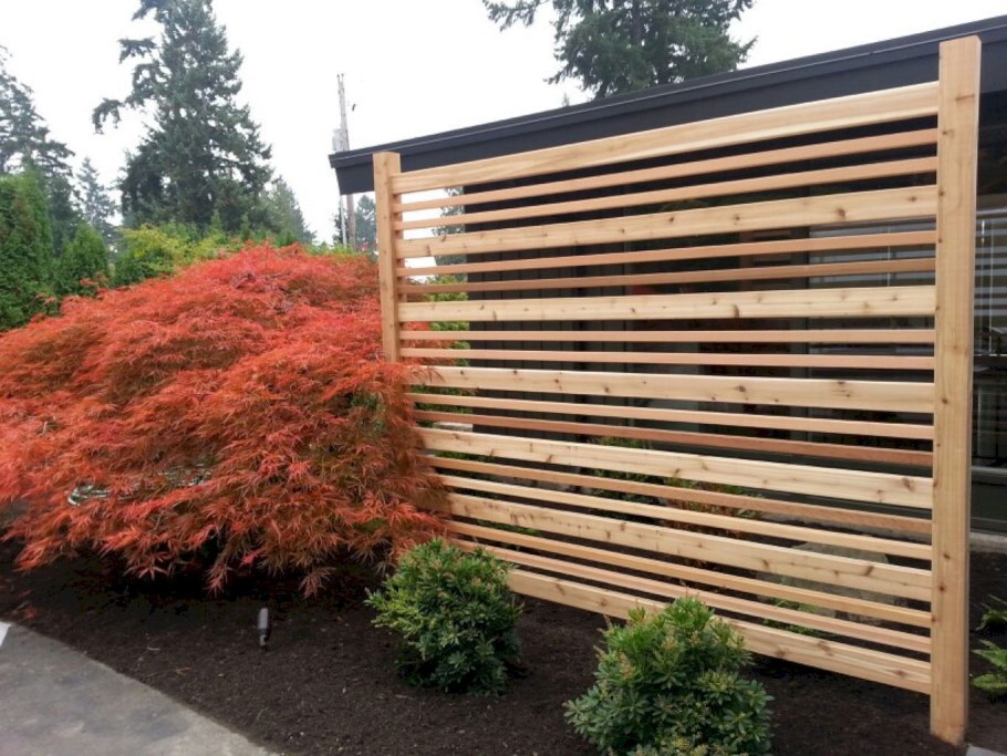 Ограждение из реек