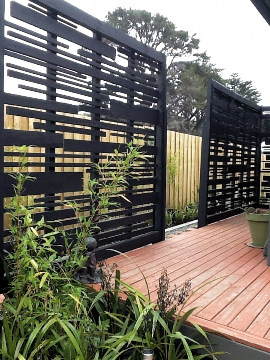 Забор современный для загородного