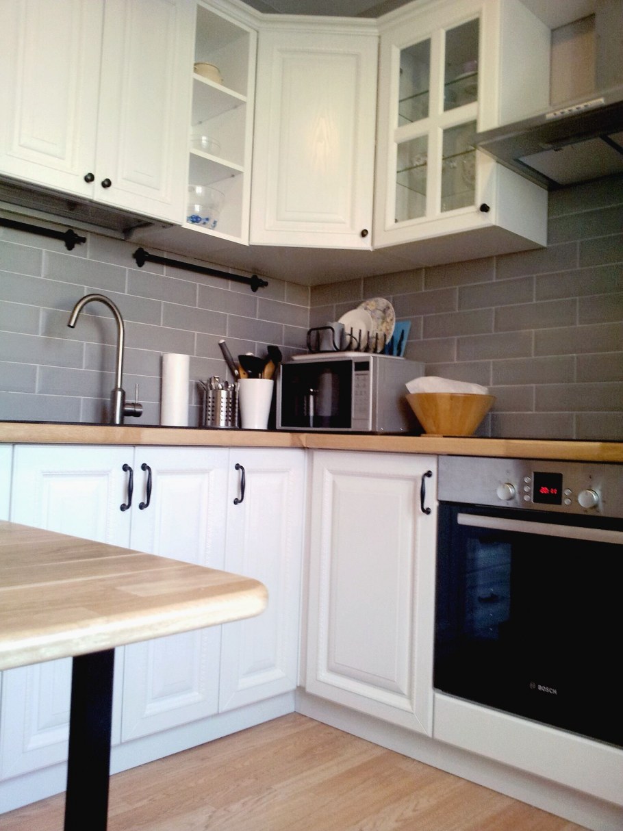 Кухня икеа плитка кабанчик