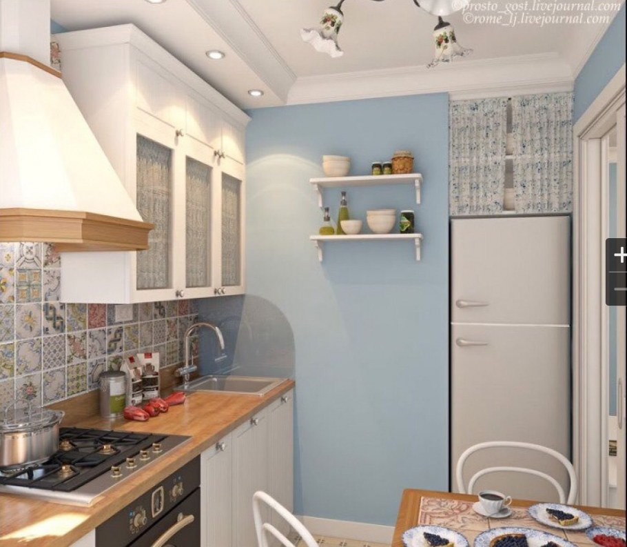 Кухонный гарнитур в однушке