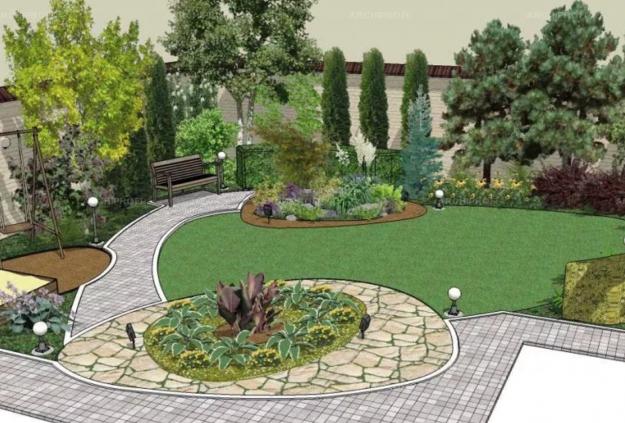 Благоустройство входной зоны