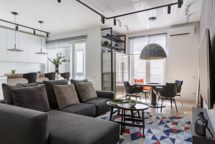 Трековое освещение в хрущевке