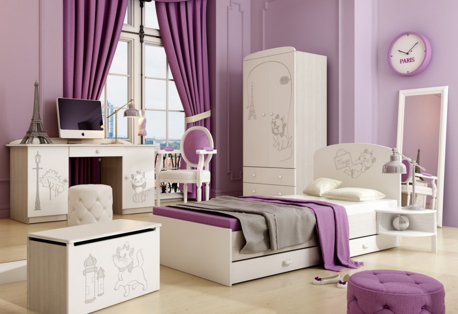 Мебель для девочки в спальню