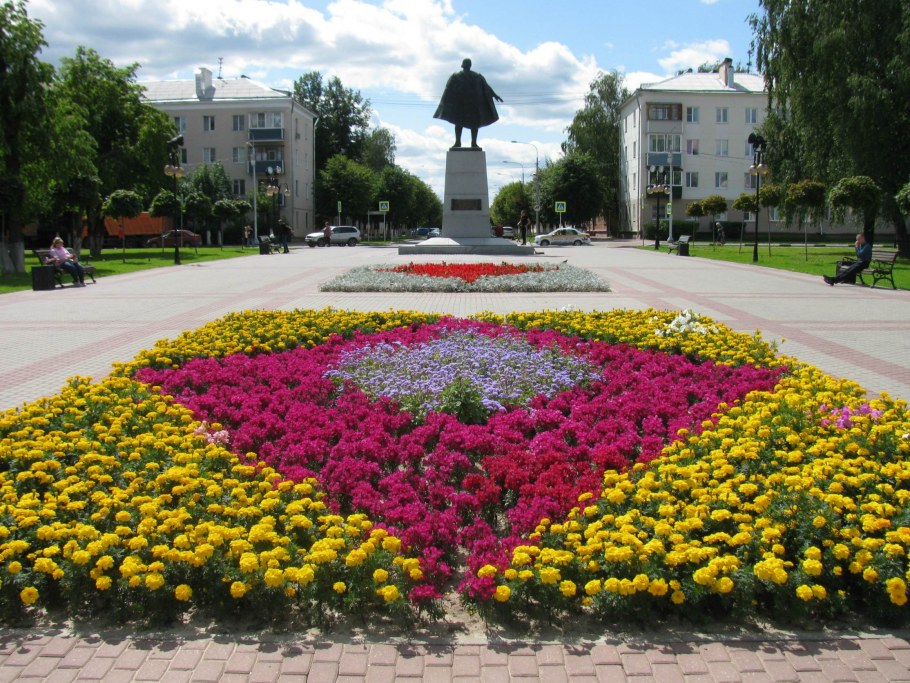 Серпухов клумбы