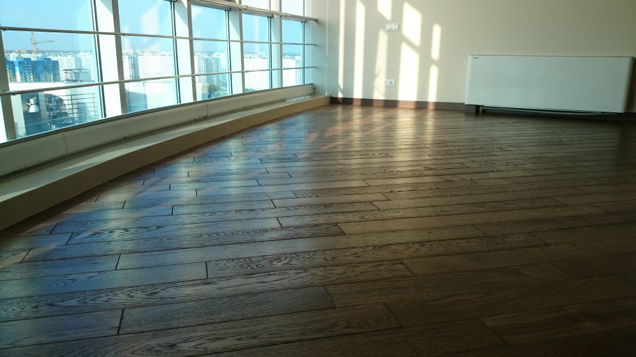 Необычная укладка паркета