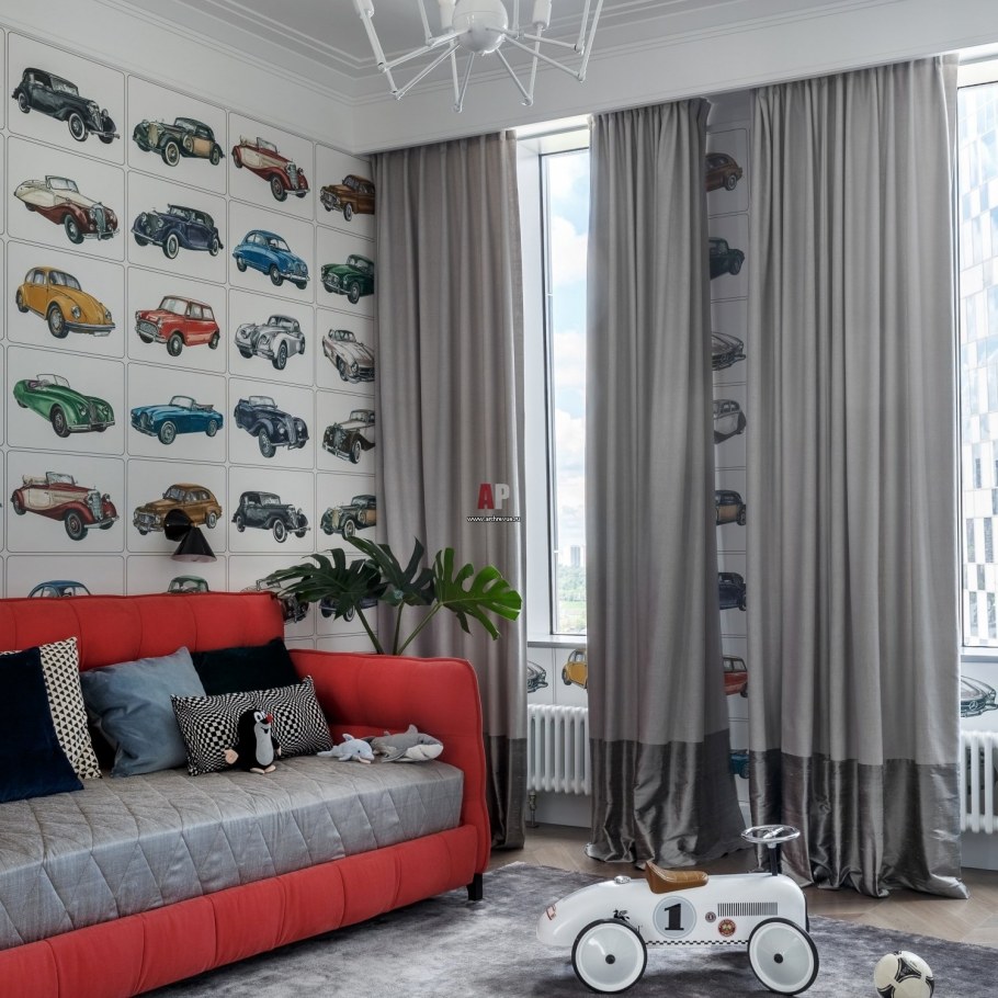 Шторы в комнату мальчика