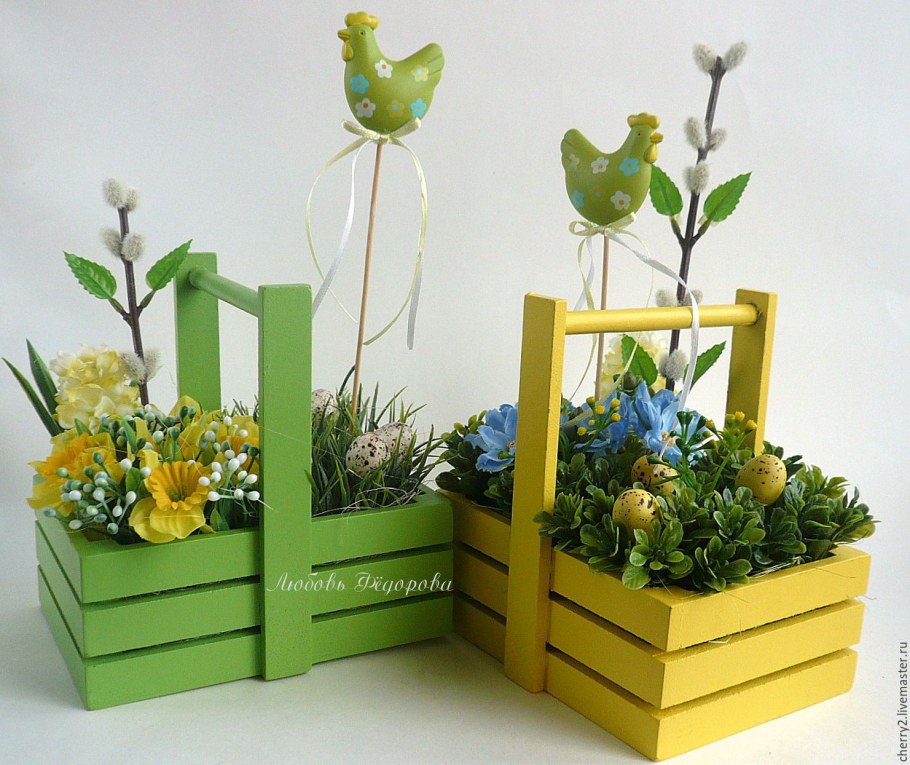 Декоративные ящики для цветов