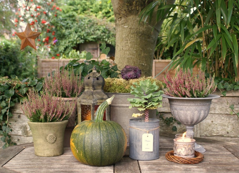 Стильный декор в саду