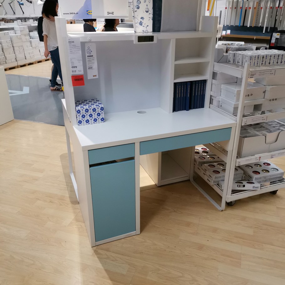 Письменный стол ikea Micke микке белый