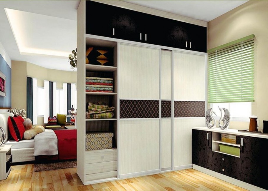 Зонирование шкафом