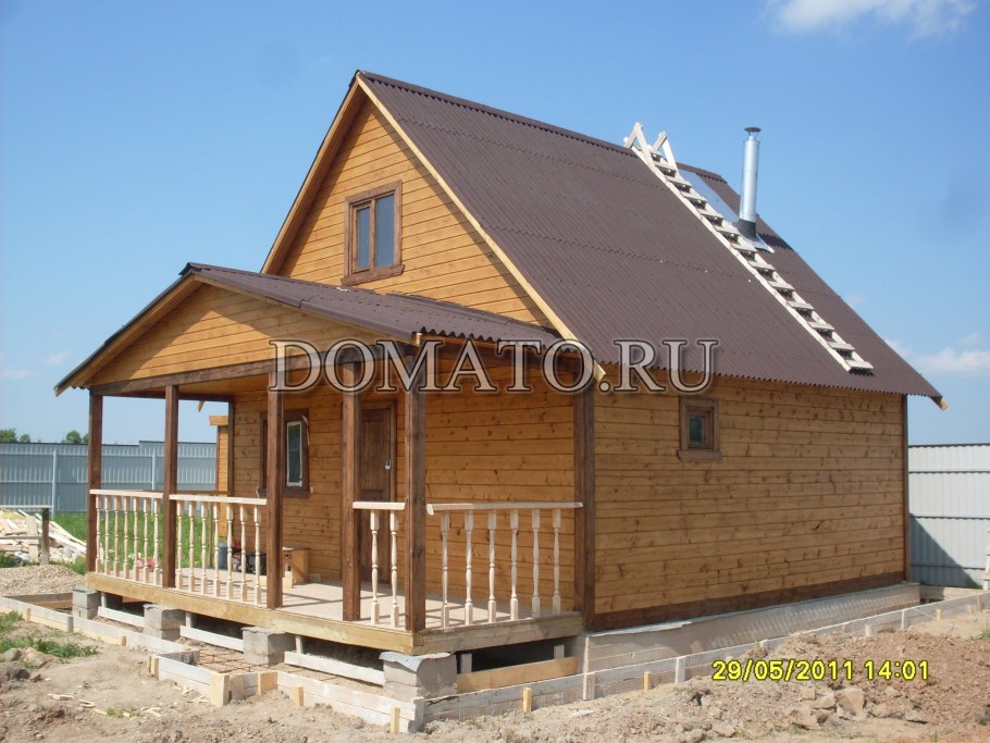 Трехскатная вальмовая крыша