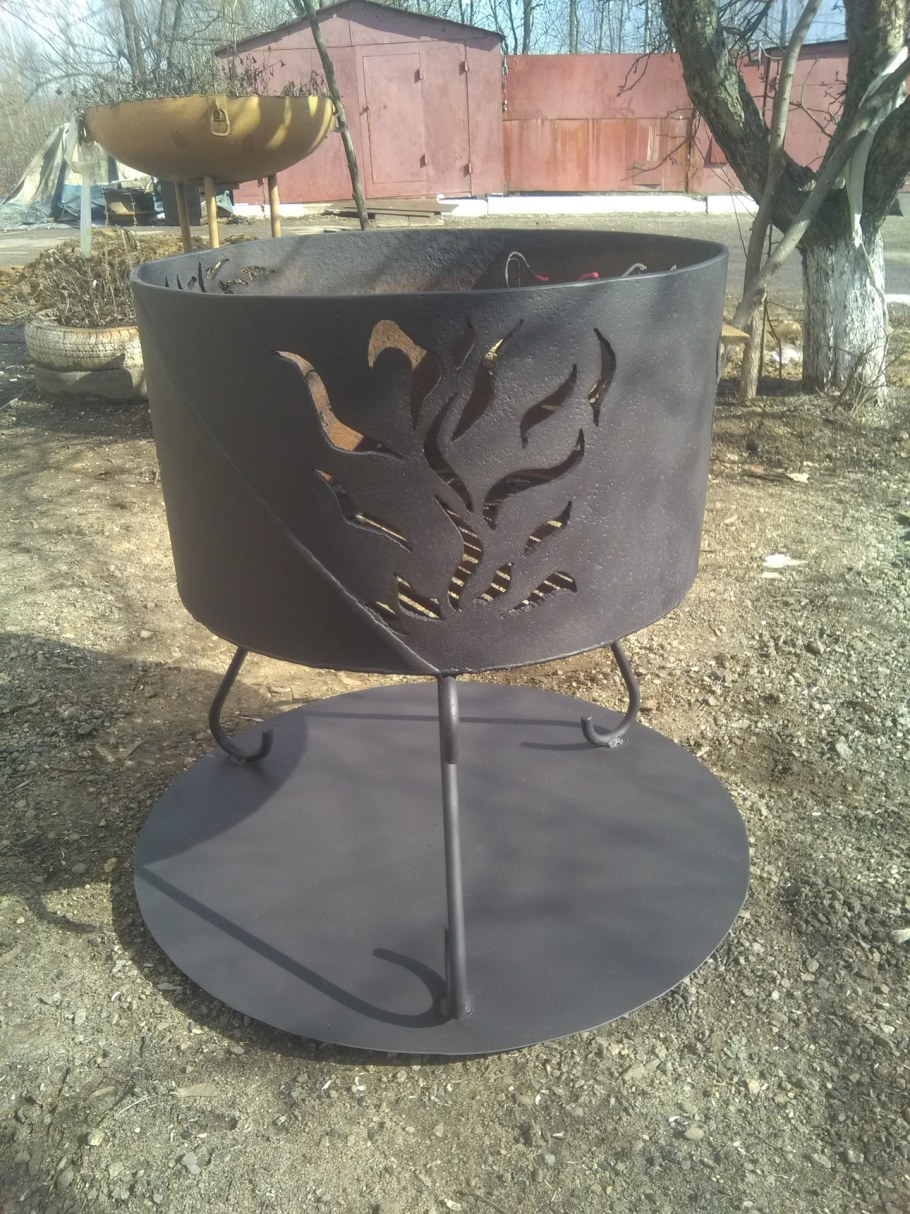 Сибирский Чан костровая чаша