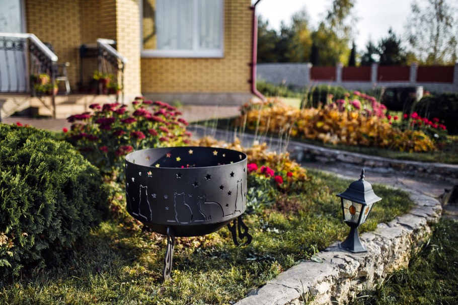 Жаровня уличная