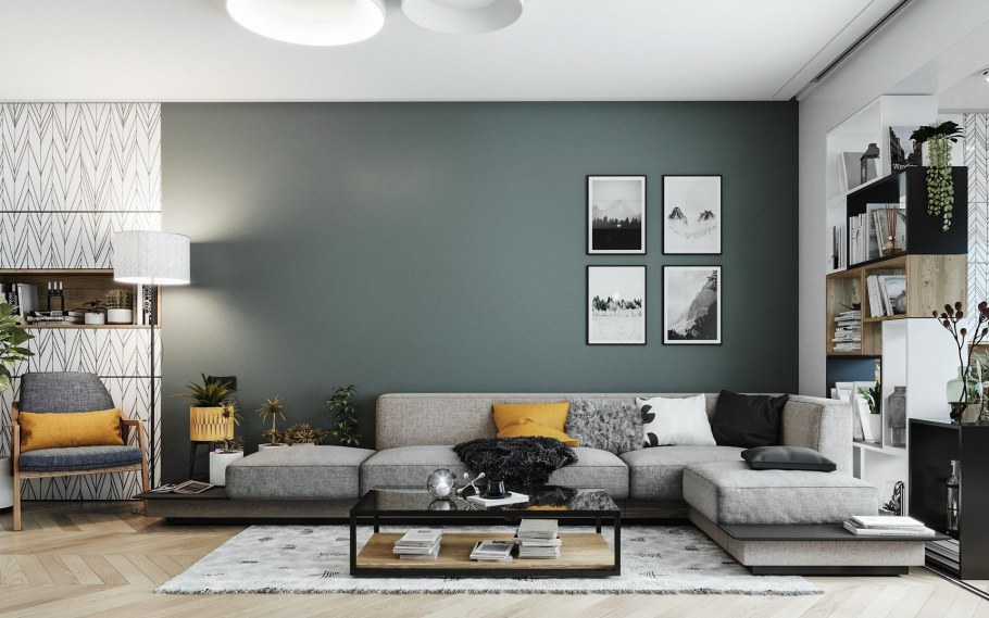 Скандинавиан стиль interyer