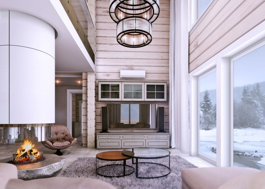 Нео Шале интерьер