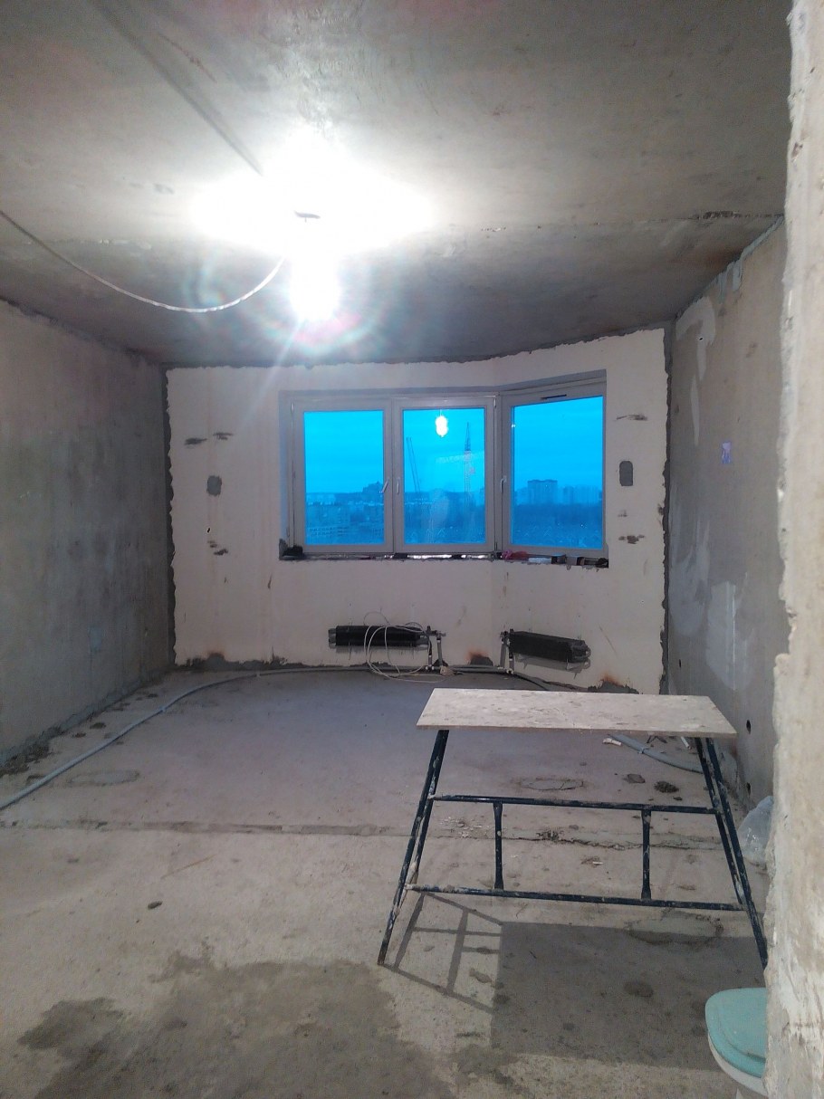 Квартира без черновой отделки