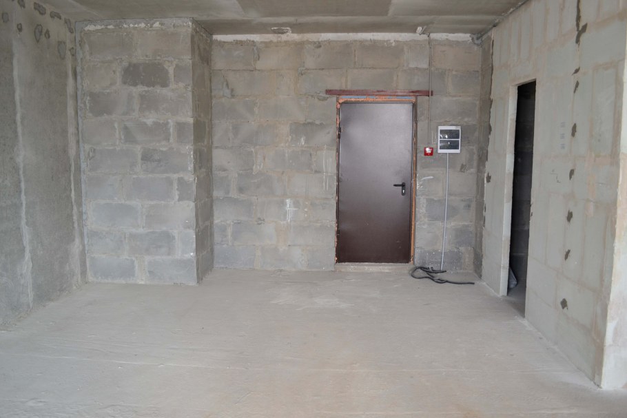 Квартира студия черновая отделка