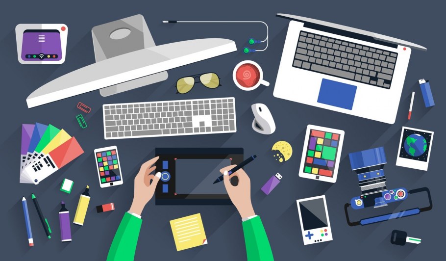 Атрибуты графического дизайнера