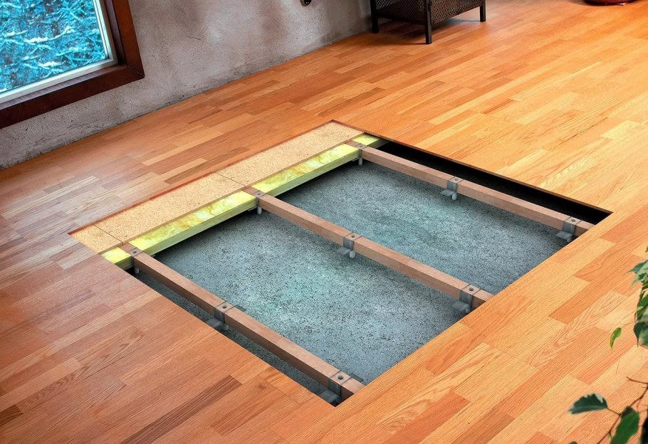 Плавающий деревянный пол