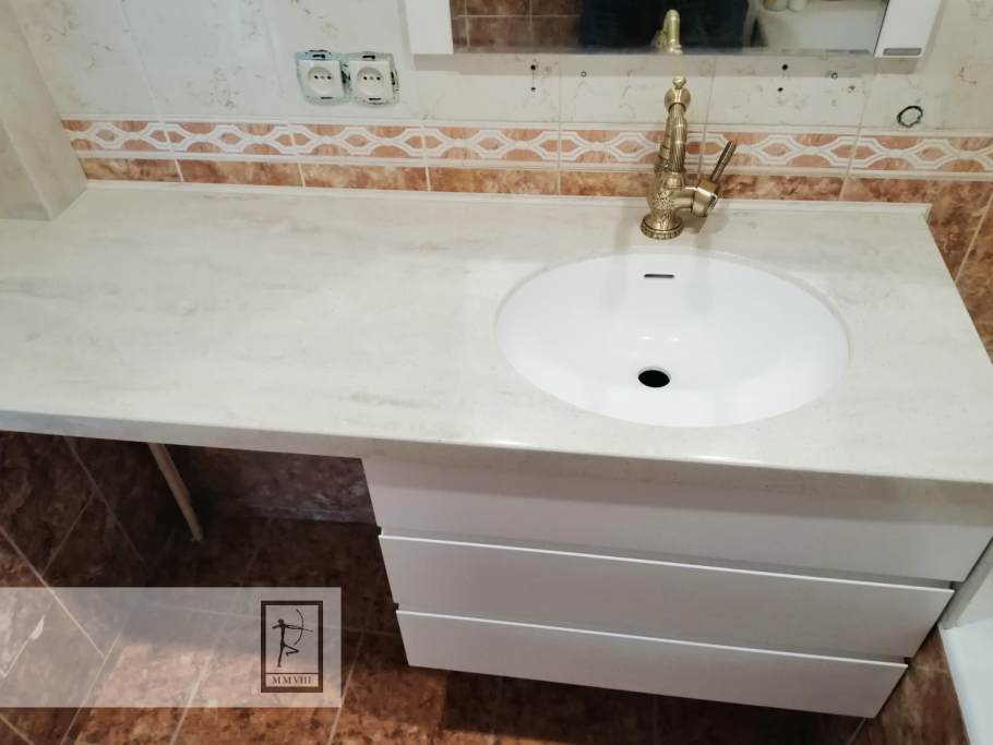 Раковина с щелевым сливом модель 206 Staron