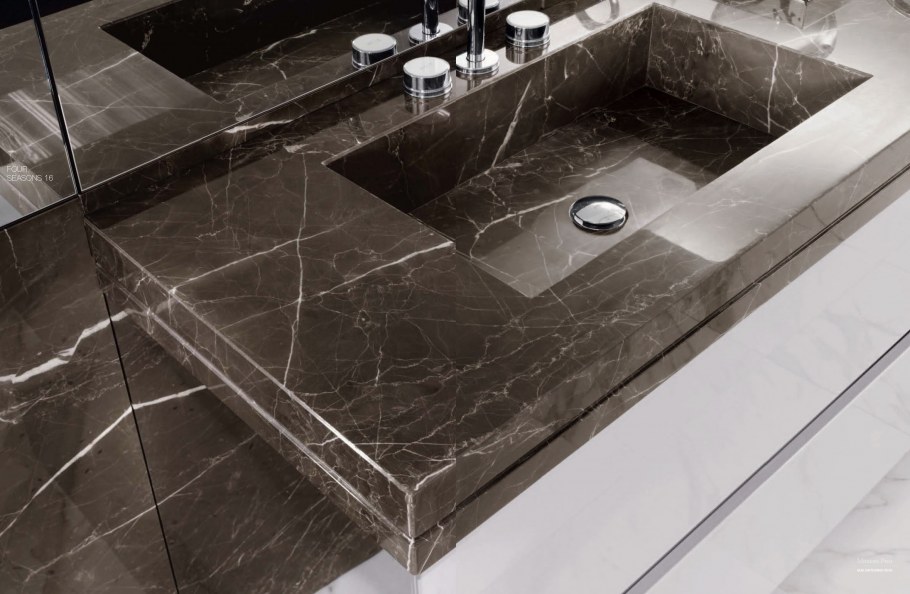 Керамогранит Atlas Plan Grey Stone столешница