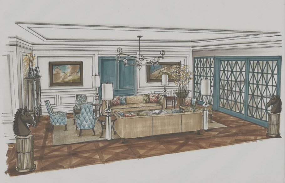 Мастерская архитектора интерьер