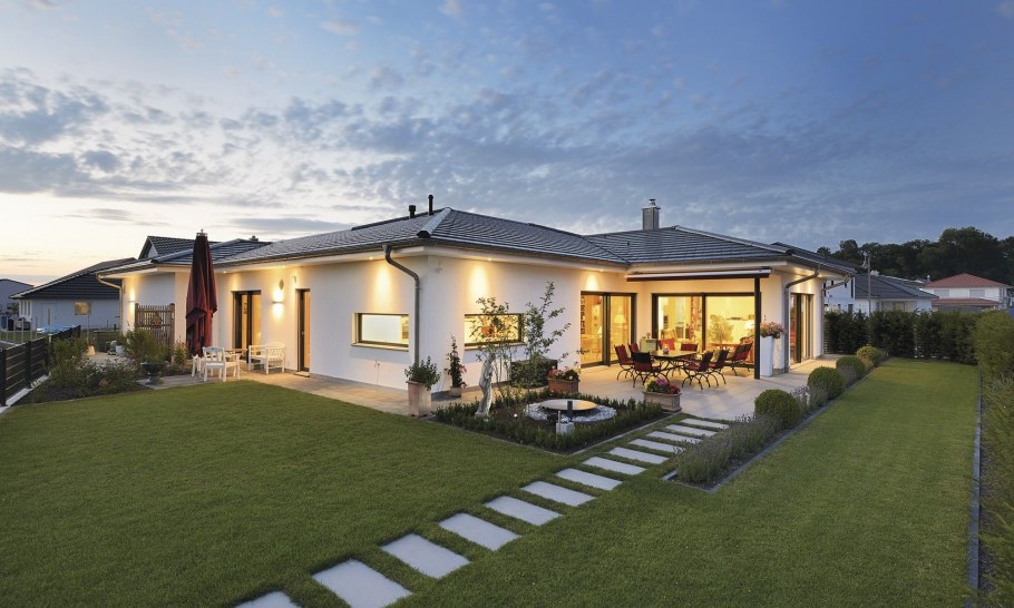 Одноэтажное бунгало