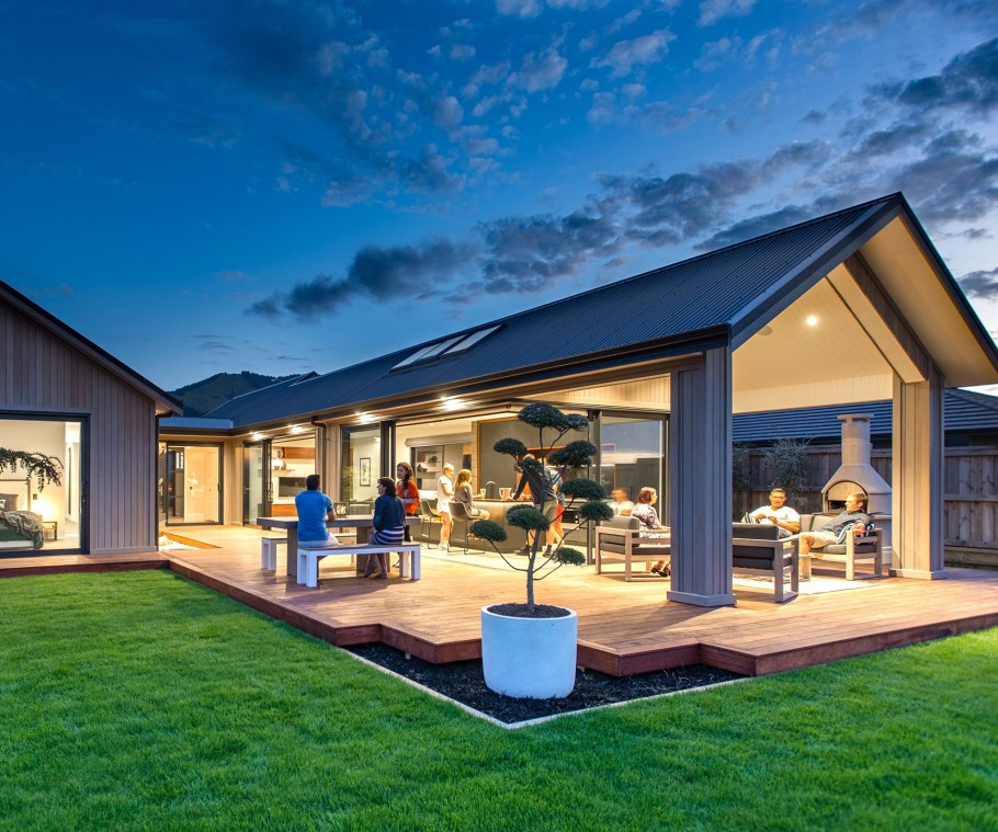 Barn House с террасой