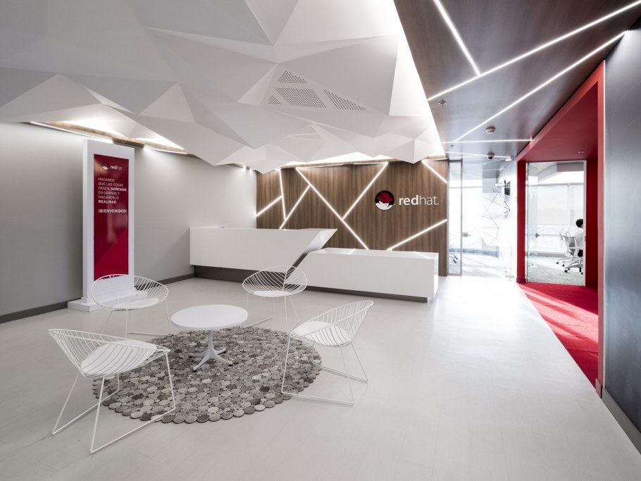 Офис в сером стиле