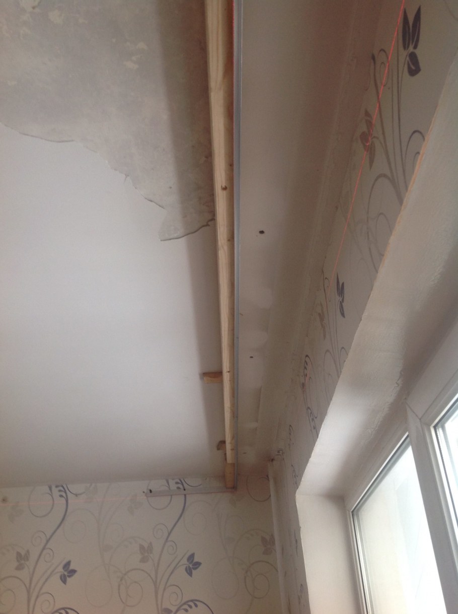 Ниша в натяжном потолке