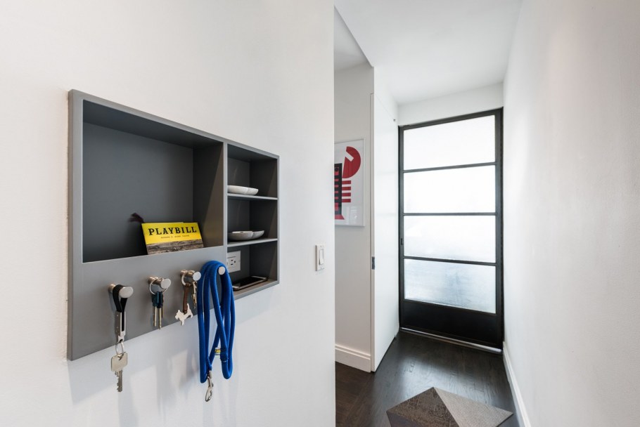 Полки в ванную комнату в нишу