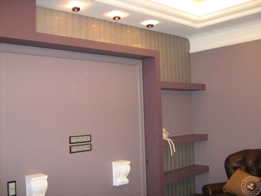 Встроенные полки