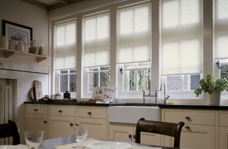 Римские шторы на кухню Сканди