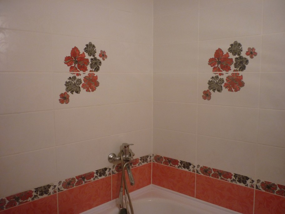 Красиво выложенная плитка