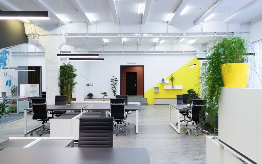 Освещение офисных помещений