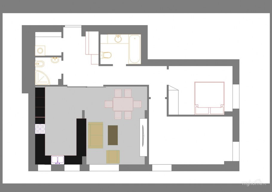 Ремонт таунхауса под ключ Каскад