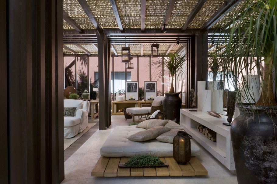 Дзен интерьер круглых домов