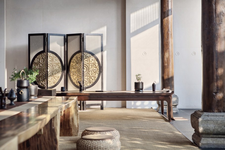 Венецианка в интерьере гостиной