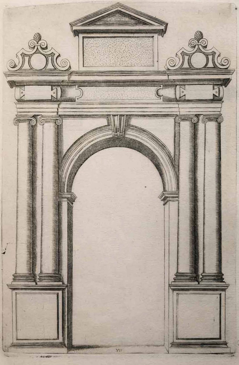 Стиль Ренессанс в архитектуре двери