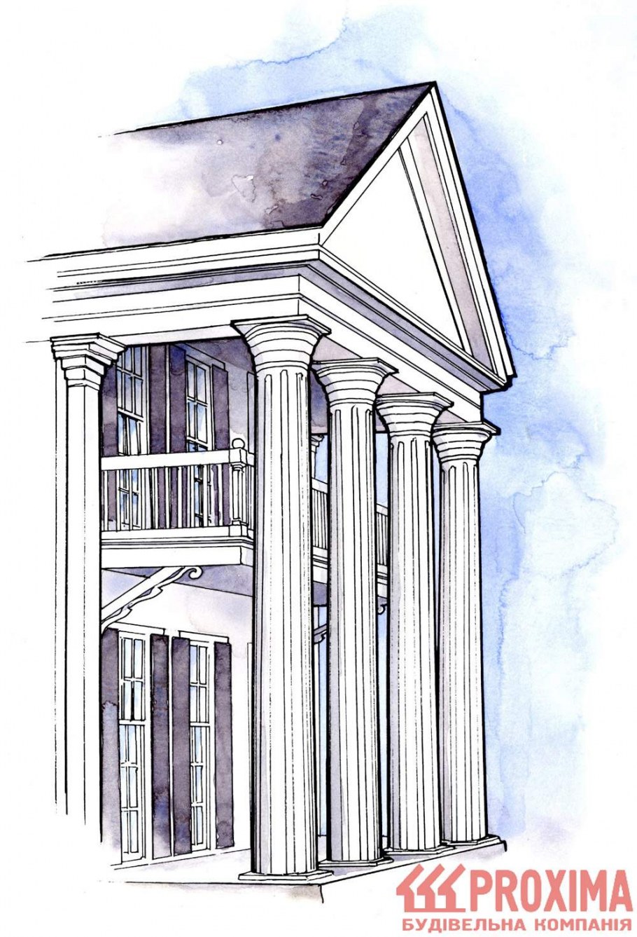 Капитель дорического ордера гипс