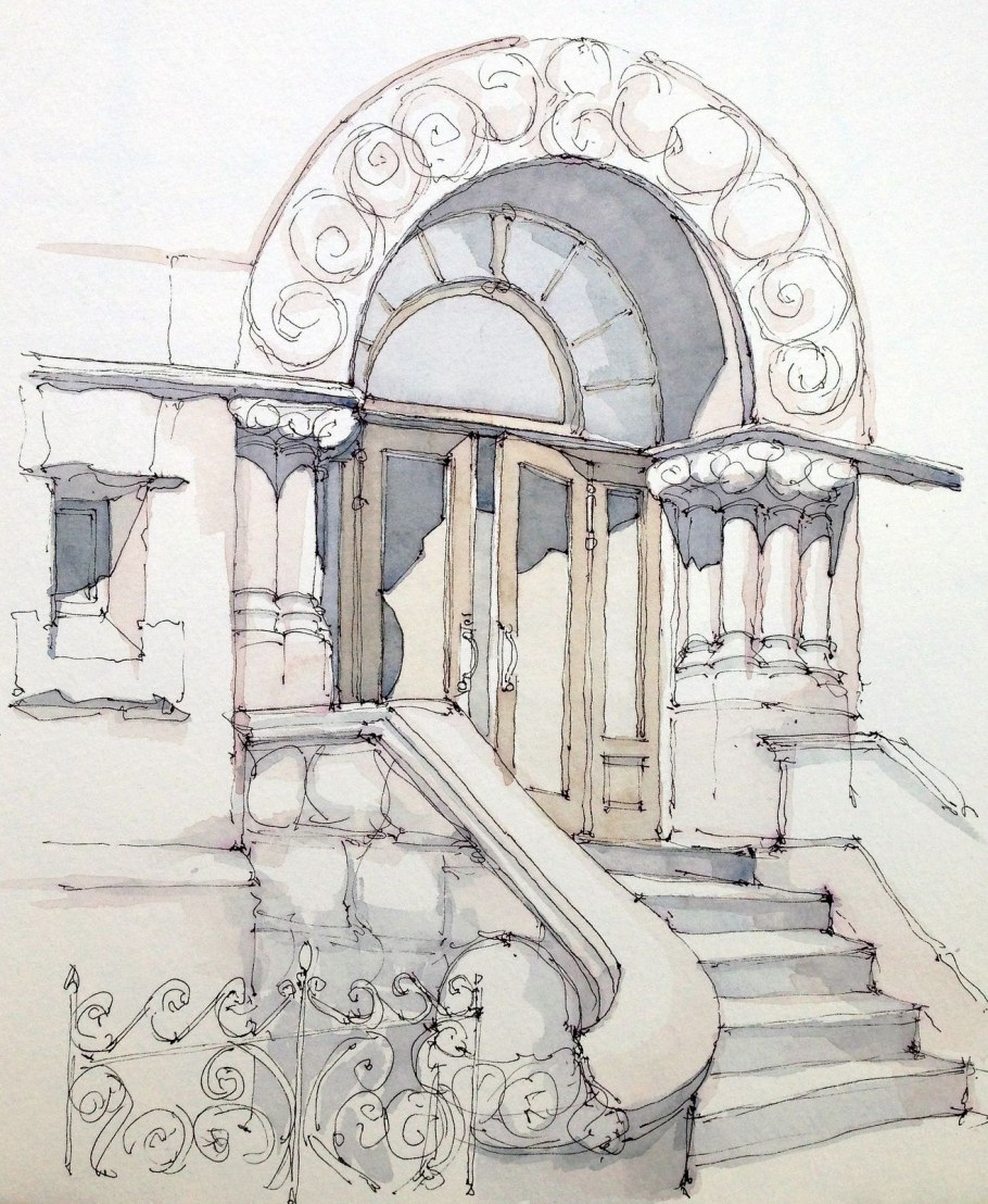 Архитектура Испании Барокко рисунок