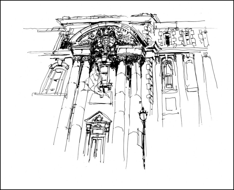 Архитектурные детали Графика