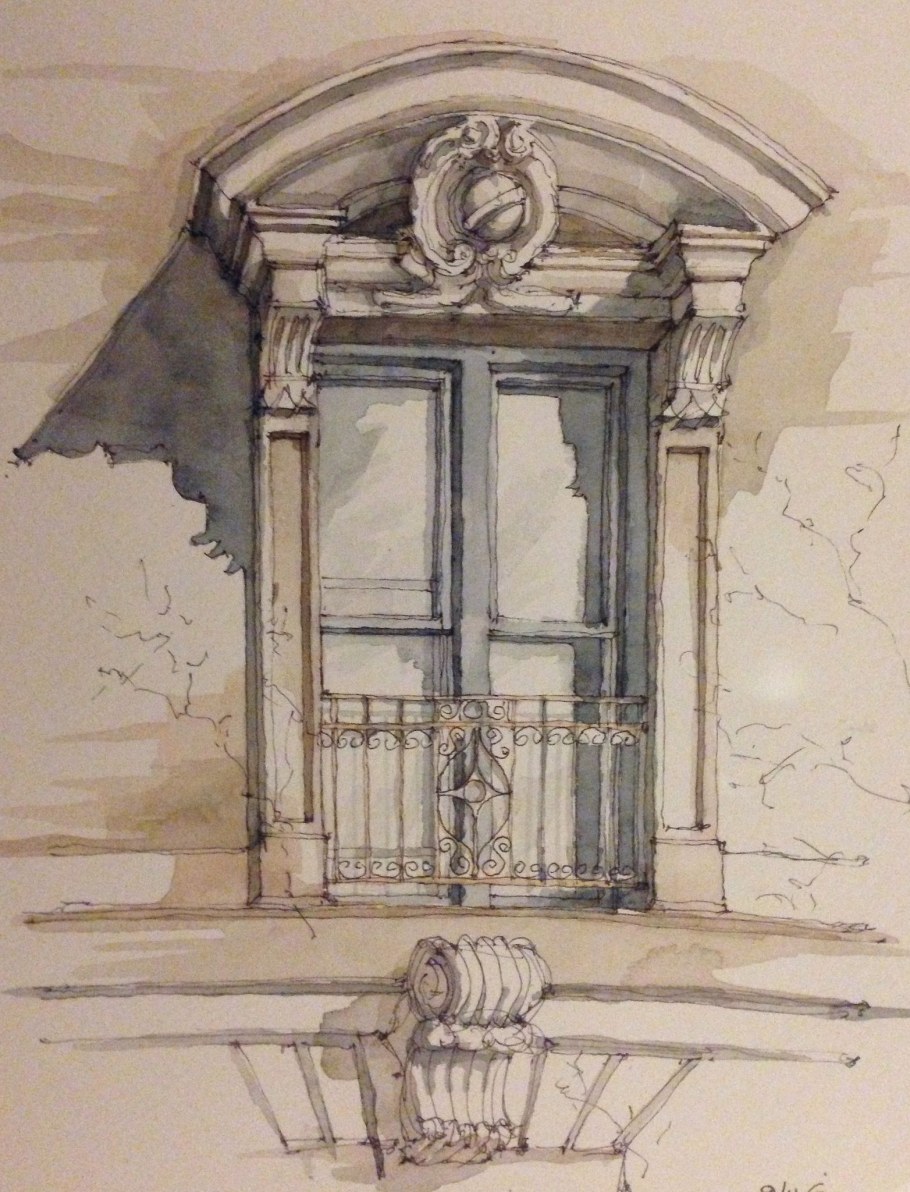 Зарисовки архитектурных стилей