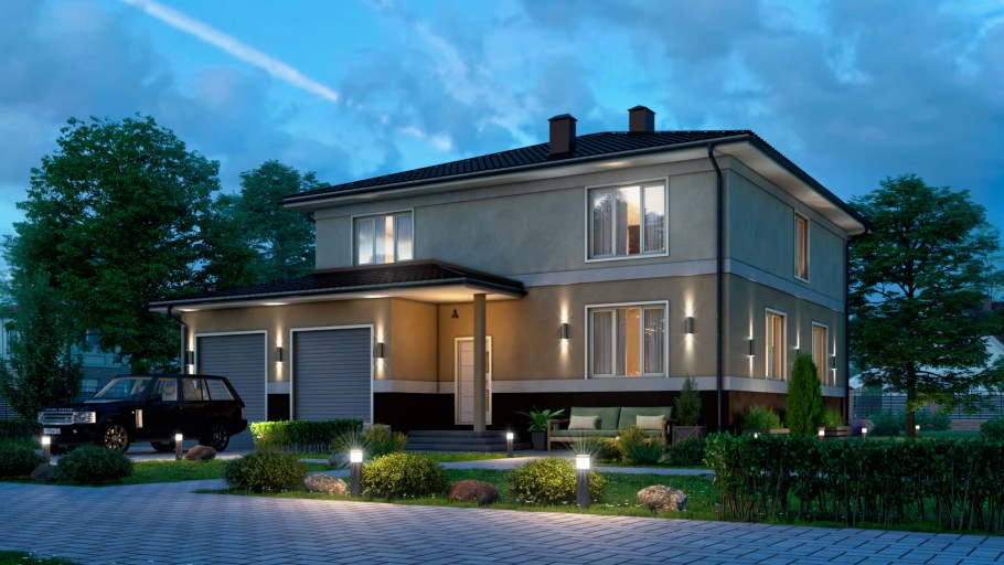 Двухэтажный дом