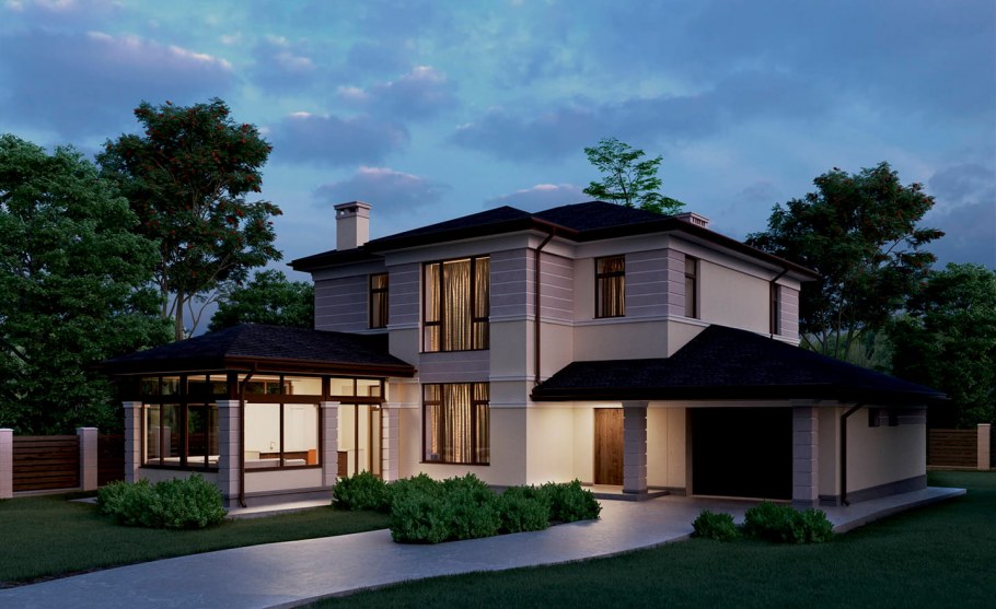 Современные дома проекты