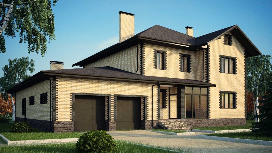 Кирпичный дом