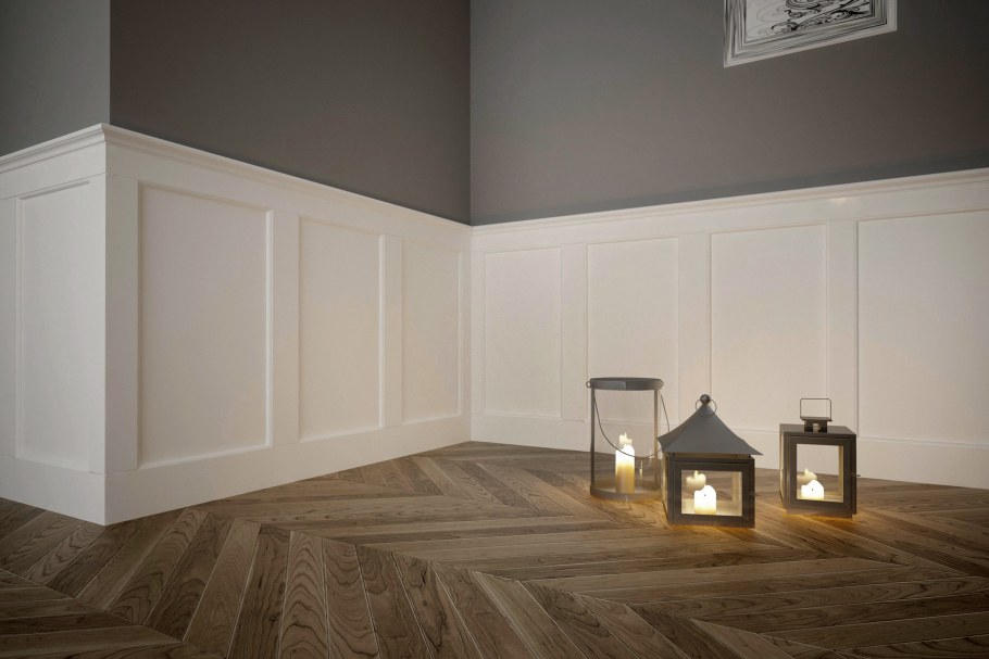 Молдинги в деревянном доме