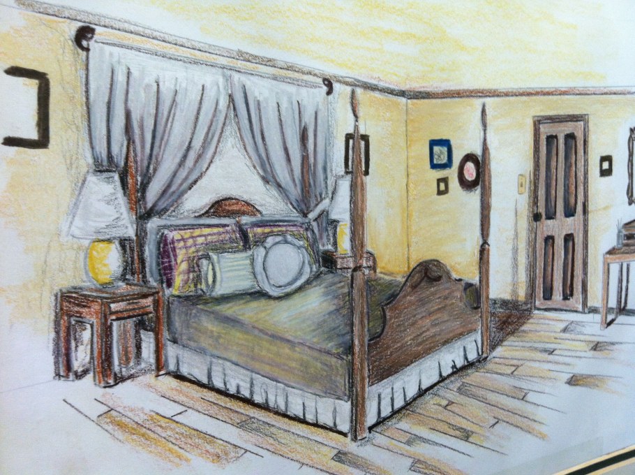 Рисование интерьера